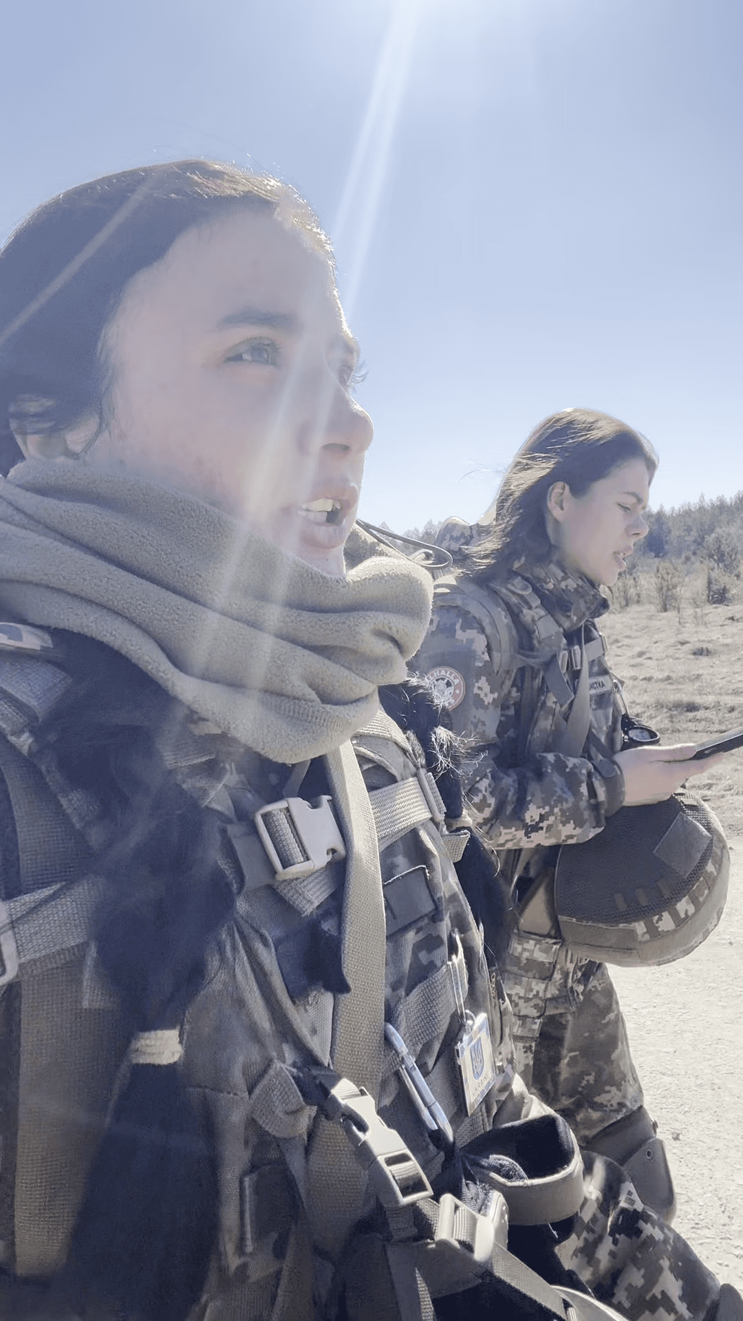 Video thumbnail: Ukrainian Women Fight Alongside Men on the Front Line