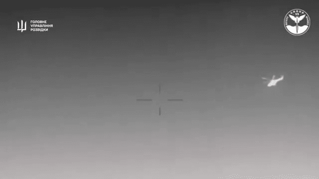 Video thumbnail: Ukrainian Magura V5 marine drone shoots down 🇷🇺Russian Mi-
