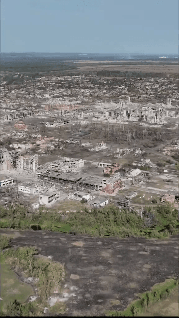 Video thumbnail: Ruins of the city of #Vovchansk #Kharkivregion #Ukraine , co