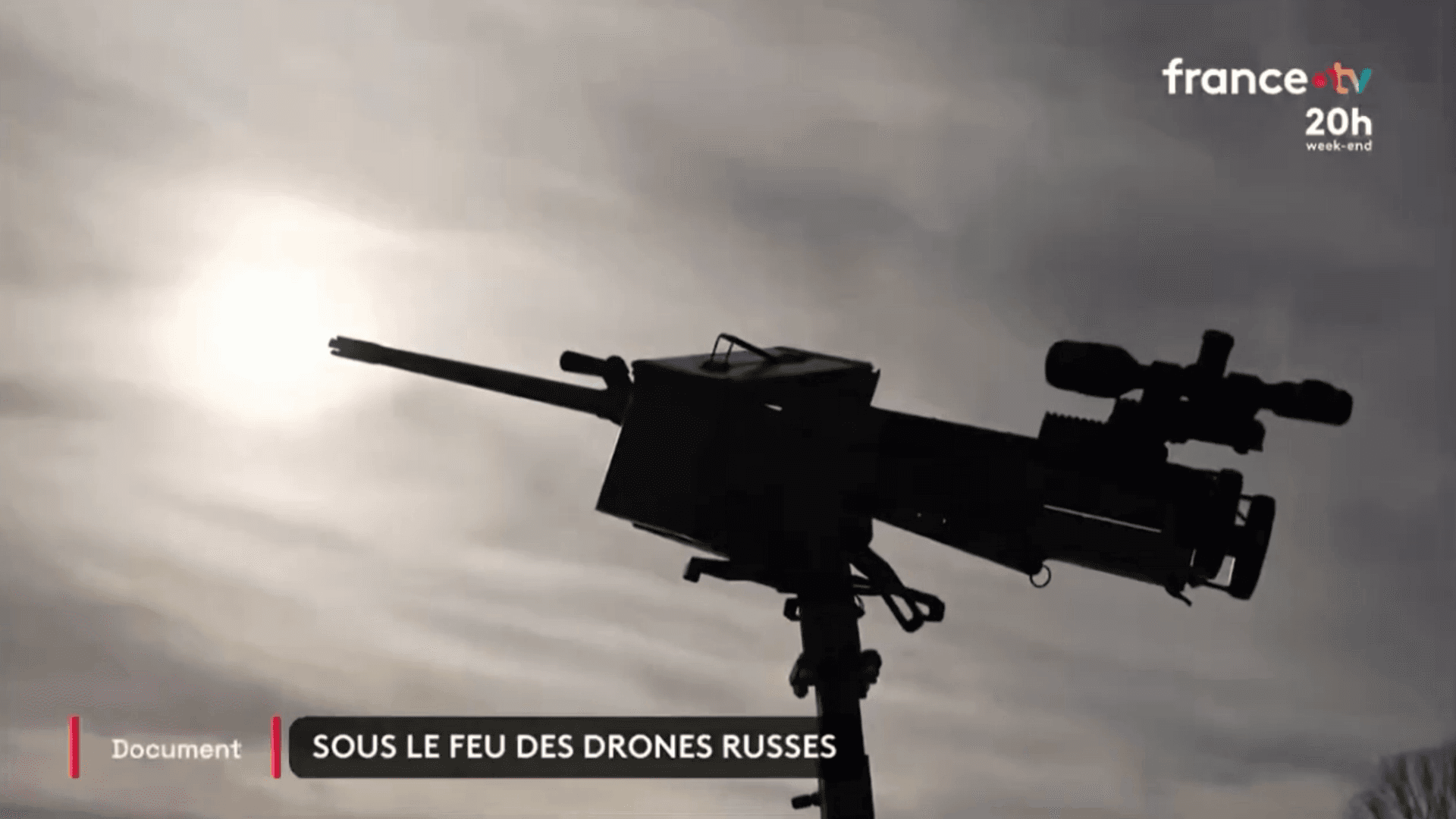 Video thumbnail: Une unité mobile ukrainienne intercepte des drones Shahed en temps réel