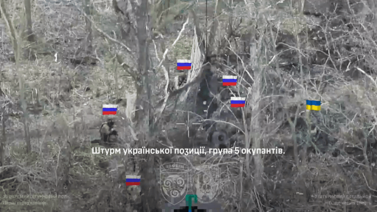Video thumbnail: Ukrainian Assault Battalion Repels Russian Attack, Eliminates Entire Assault Group