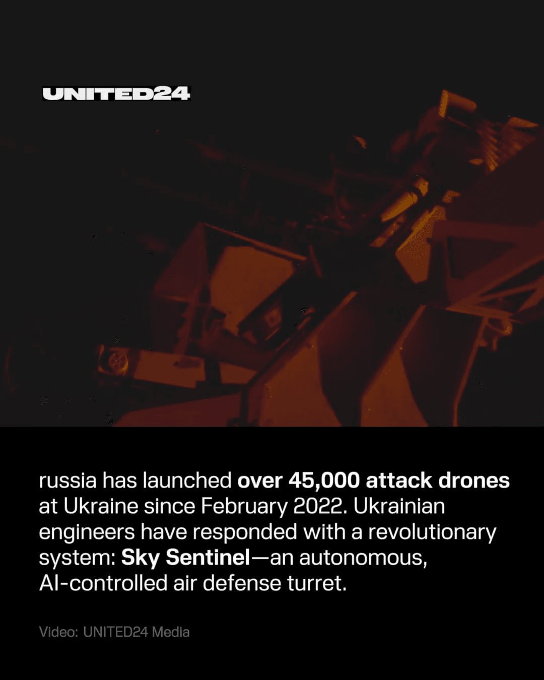 Video thumbnail: Ukraine har stået over for over 45.000 russiske droneangreb 