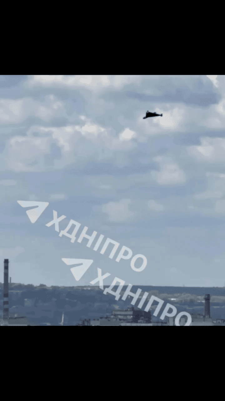 Video thumbnail: Guided Drone Hits Bus at Stop in Dnipro, Fires and Casualties Reported