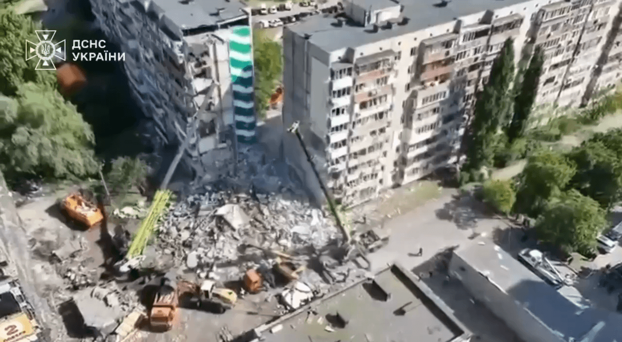 Video thumbnail: Massive Night Attack on Kyiv Leaves Dead, Dozens Injured Across Five Districts