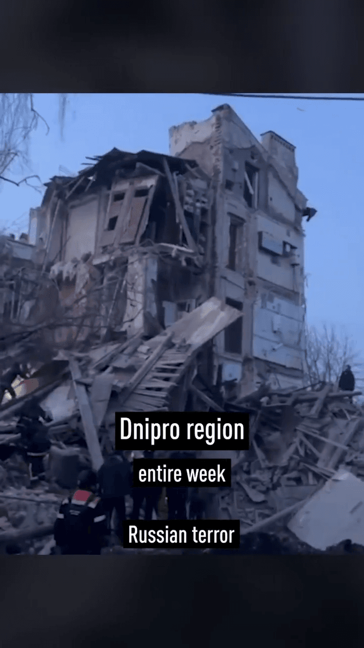 Video thumbnail: Over the past week, russia has launched more than 370 strike