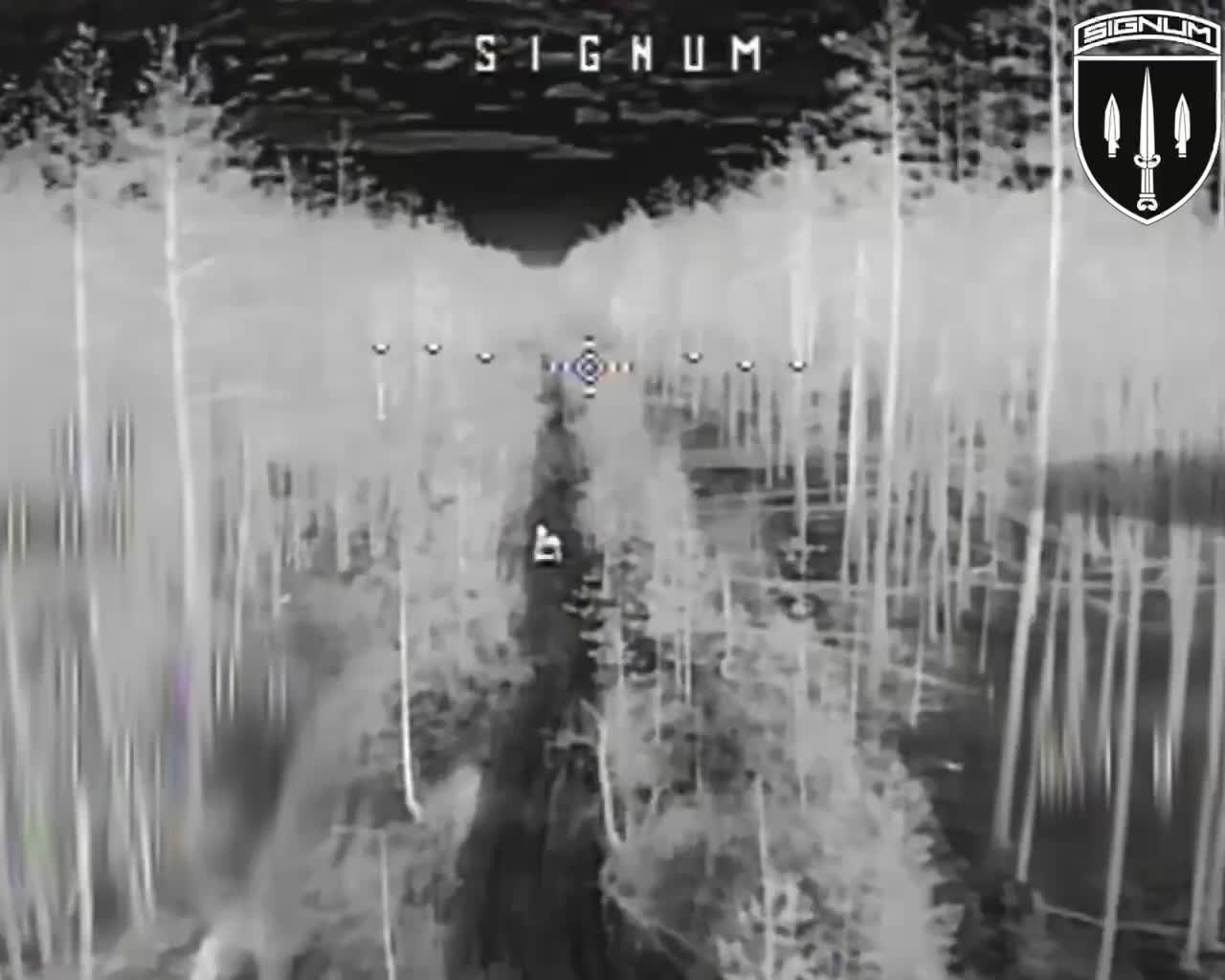 Video thumbnail: SIGNUM Unit Strikes Enemy Vehicle, Communications, and Positions in Lyman Direction