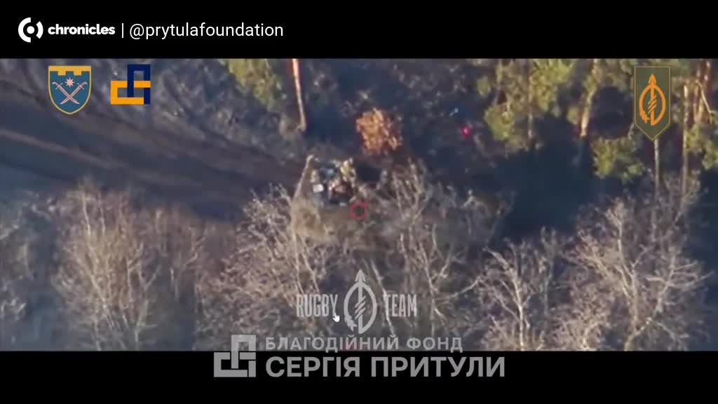 Video thumbnail: Soldiers from the 129th Mechanized Brigade operate FPV drone