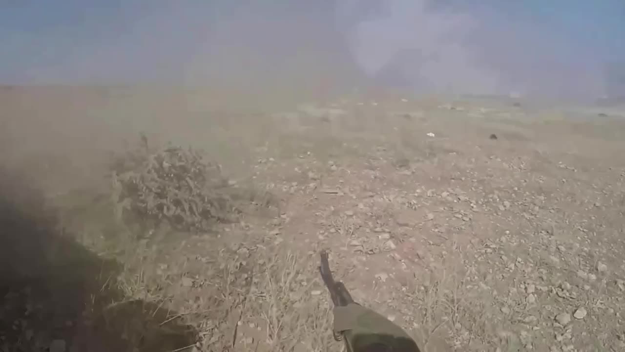 Video thumbnail: Archival 2016 Footage Shows Close-Range Combat During Battle Near Aleppo