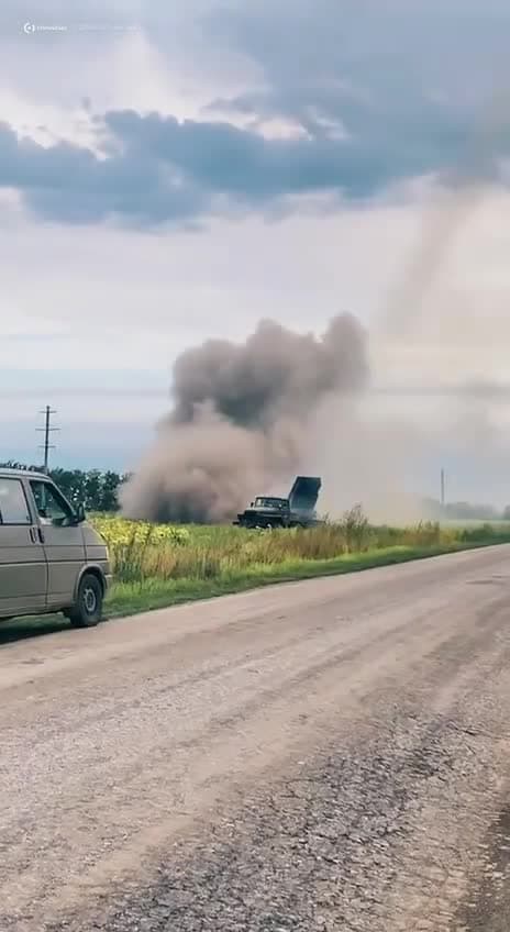 Video thumbnail: HIMARS launchers are designed to be moved and hidden within