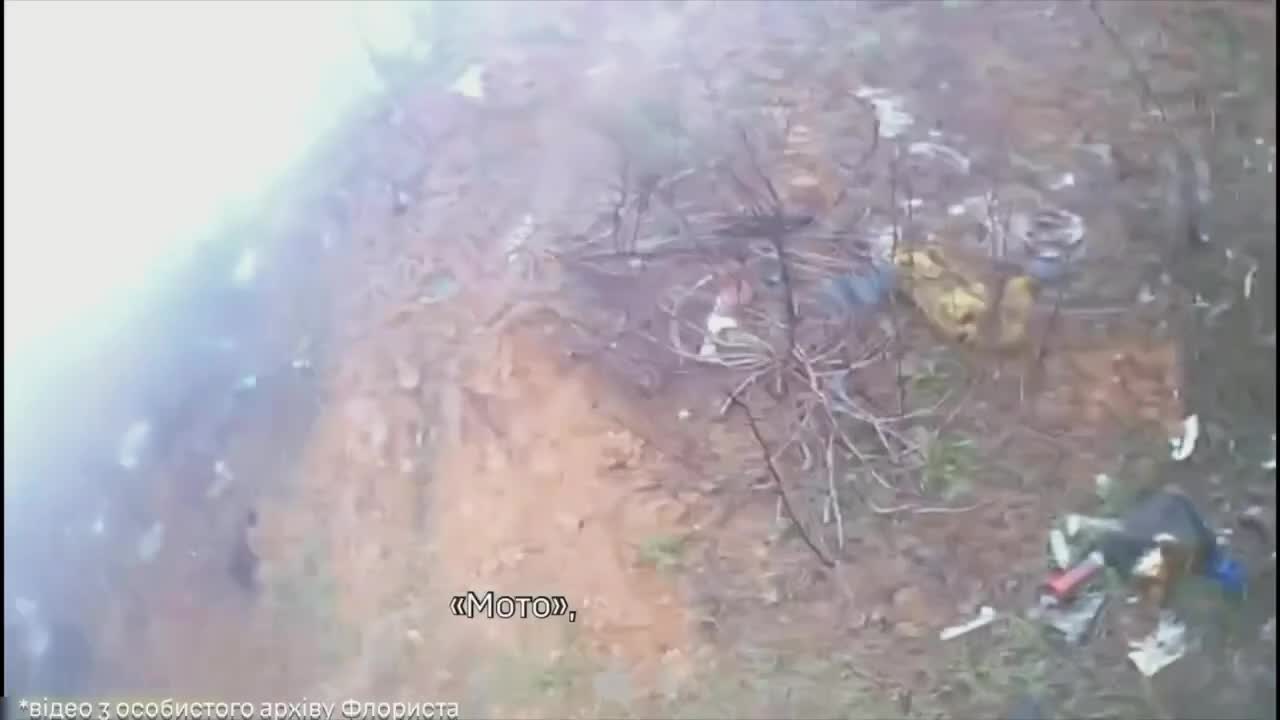 Video thumbnail: Ukrainische Aufklärungseinheit zerstört Motorrad-Angriffsgruppe in der Region Dnipropetrowsk