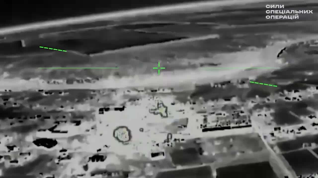 Video thumbnail: Ukrainske SOF rammer fjendens arsenaler, logistik og kommandoposter i besatte områder og Rusland