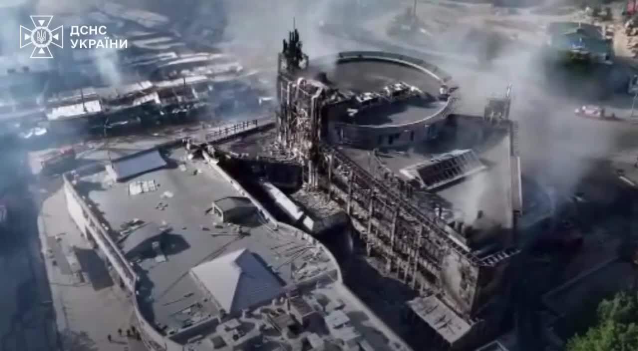 Video thumbnail: Massenangriff auf Kiew - Brände, Zerstörung und Schäden in allen Bezirken